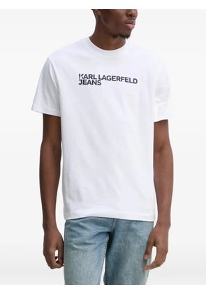 Karl Lagerfeld Jeans logo-print T-shirt - White