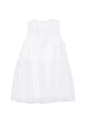 Cecilie Bahnsen Dahulu sleeveless mini dress - White
