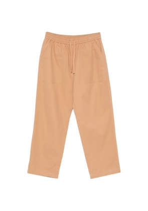 Maison Kitsuné drawstring patch-pocket trousers - Neutrals