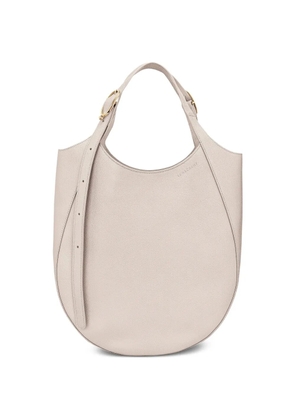Longchamp Le Foulonné XL leather tote bag - Neutrals