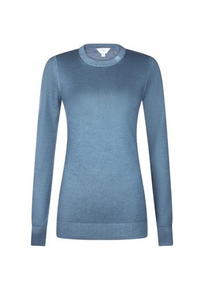 Malo fine-knit sweater - Blue