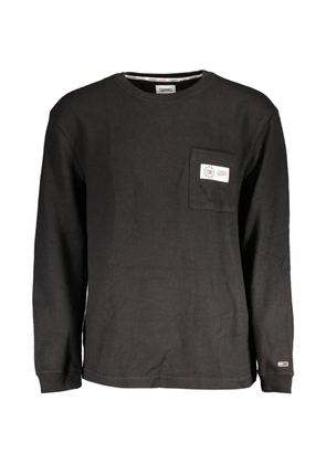Tommy Hilfiger waffle-knit sweater - Black