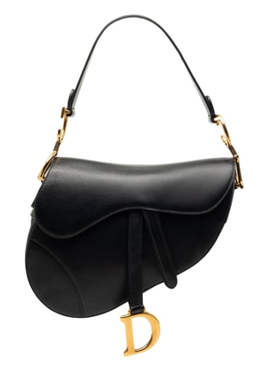 Christian Dior Pre-Owned 2018 Smooth Calfskin Saddle Bag shoulder bag - Black