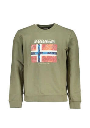 Napapijri crew-neck sweatshirt - Green