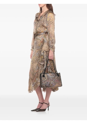 ETRO paisley-print shoulder bag - Neutrals
