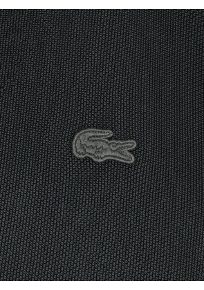 Lacoste logo-patch T-shirt - Black