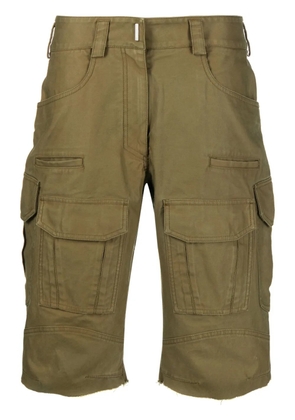 Givenchy cargo bermuda shorts - Green
