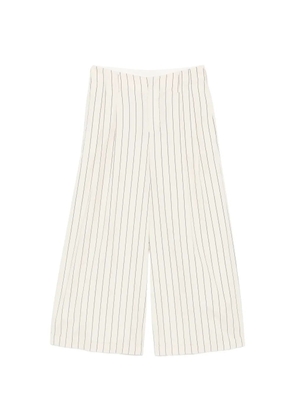 Jejia Charlize striped wide-leg trousers - Neutrals