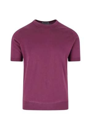 John Smedley crew-neck T-shirt - Red