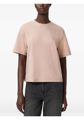 AllSaints ETTA embroidered T-shirt - Pink