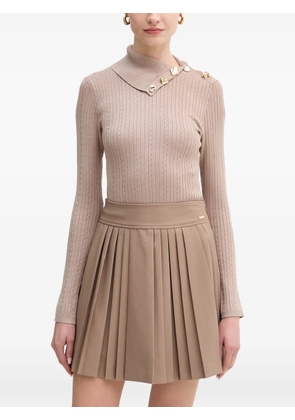 GUESS USA button-embellished sweater - Neutrals