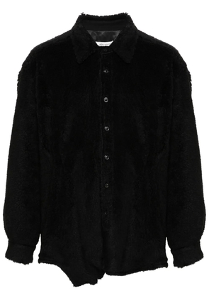 Maison Margiela Teddy faux-shearling shirt - Black