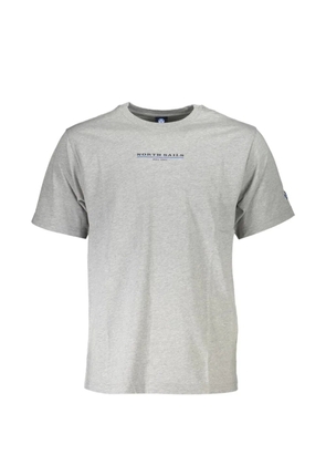 North Sails logo-print cotton T-shirt - Grey
