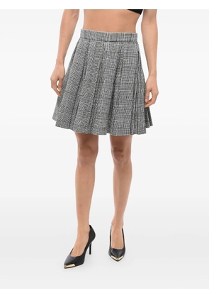 Balmain pleated mini skirt - White