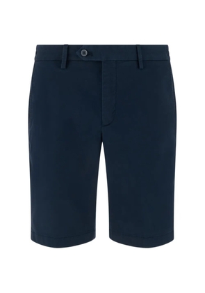 Boggi Milano stretch-cotton Bermuda shorts - Blue