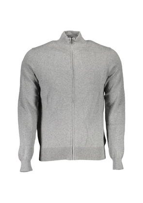 North Sails zip-up knitted sweater - Grey