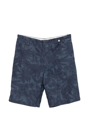 Myths floral-jacquard shorts - Blue