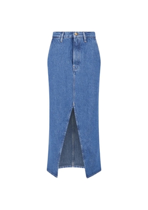 Jil Sander denim maxi skirt - Blue