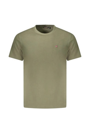 Napapijri logo-patch T-shirt - Green