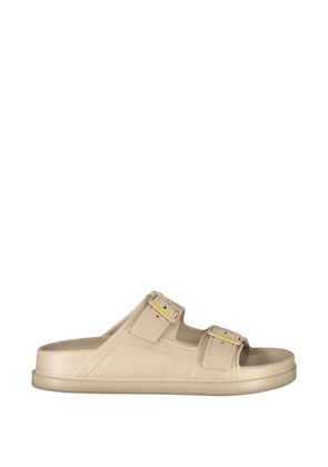 Blauer buckled flat sandals - Neutrals