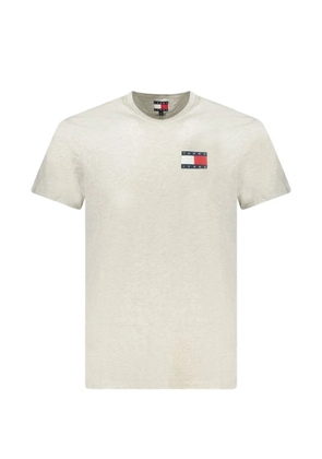 Tommy Hilfiger logo-patch T-shirt - Neutrals