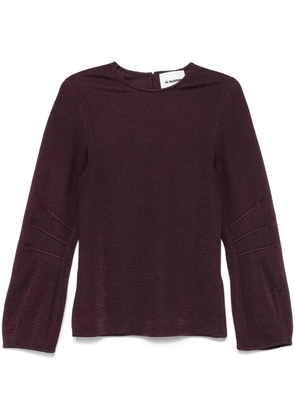 Jil Sander textured sweatshirt
