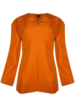 Givenchy open-front blouse - Orange