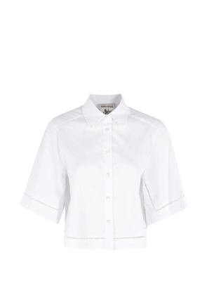 Semicouture Madelaine embroidered shirt - White