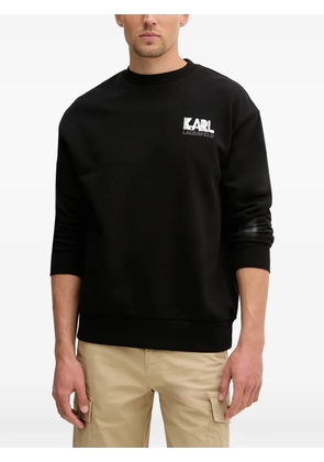 Karl Lagerfeld logo-print sweatshirt - Black