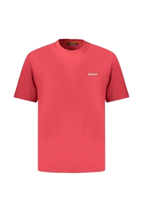 Napapijri logo-patch T-shirt - Red
