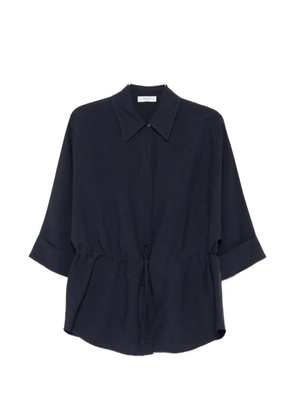 NINA 14.7 drawstring shirt - Blue