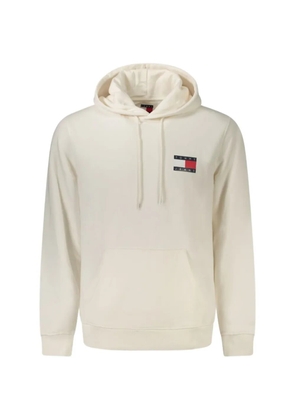 Tommy Hilfiger logo-patch hoodie - Neutrals