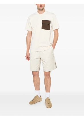 YES LONDON flap-pocket T-shirt - Neutrals
