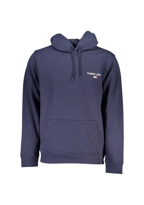 Tommy Hilfiger chest logo-print hoodie - Blue