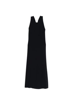 ASPESI halter-neck maxi dress - Blue