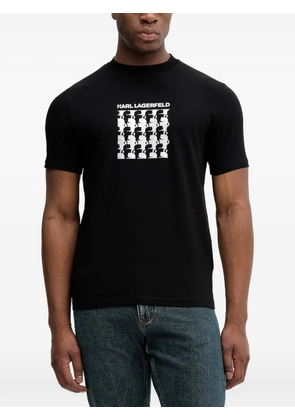 Karl Lagerfeld logo-printed t-shirt - Black