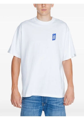 Replay logo-print T-shirt - White
