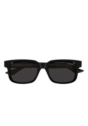 Montblanc square-frame sunglasses - Black