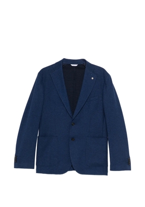 Manuel Ritz pin-detail blazer - Blue