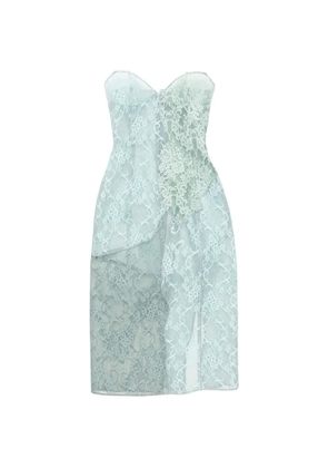 Acne Studios lace midi dress - Blue