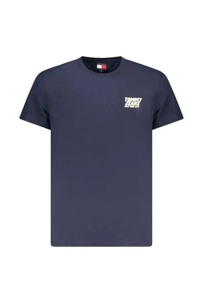 Tommy Hilfiger logo cotton T-Shirt - Blue