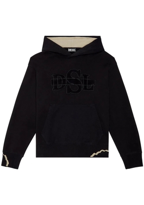 Diesel long-sleeve hoodie - Black