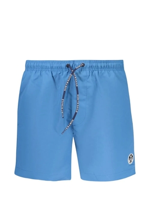 North Sails drawstring logo-patch swim shorts - Blue