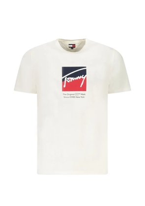 Tommy Hilfiger logo-print T-shirt - Neutrals