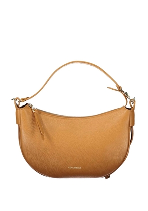 Coccinelle small C-Easy leather shoulder bag - Brown