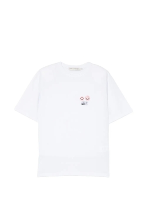 Joshua Sanders smiley graphic T-shirt - White