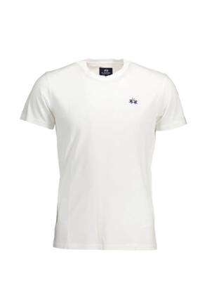 La Martina logo-detail T-shirt - White