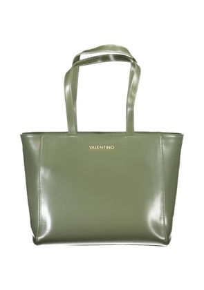 MARIO VALENTINO logo-lettering tote bag - Green