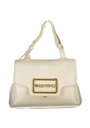 MARIO VALENTINO logo-plaque tote bag - Neutrals