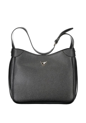 GUESS USA logo-plaque shoulder bag - Black